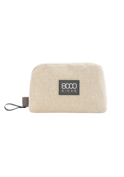 Accessory & Tech Pouch in Beige