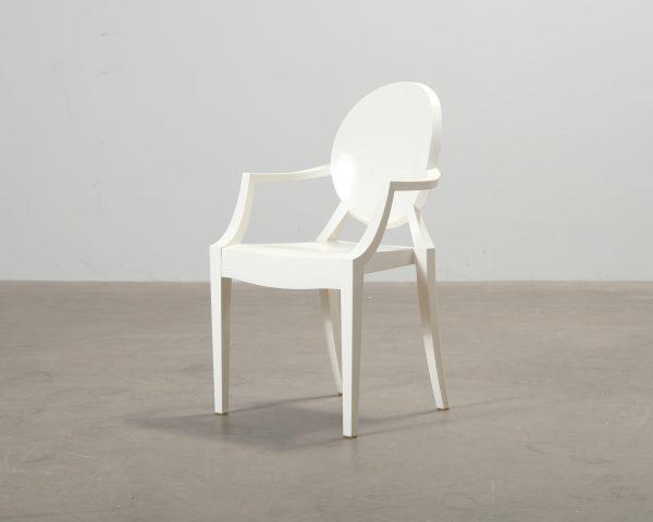 Kartell Louis Ghost tuoli luonnonvalkoinen