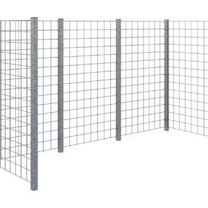 PLUS Jätekatos Ristikko 258x89x147 cm -