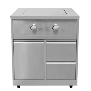 Inox Range - Moduuli sivupolttimella - Myoutdoorkitchen