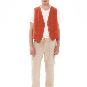 Classic Linen Vest