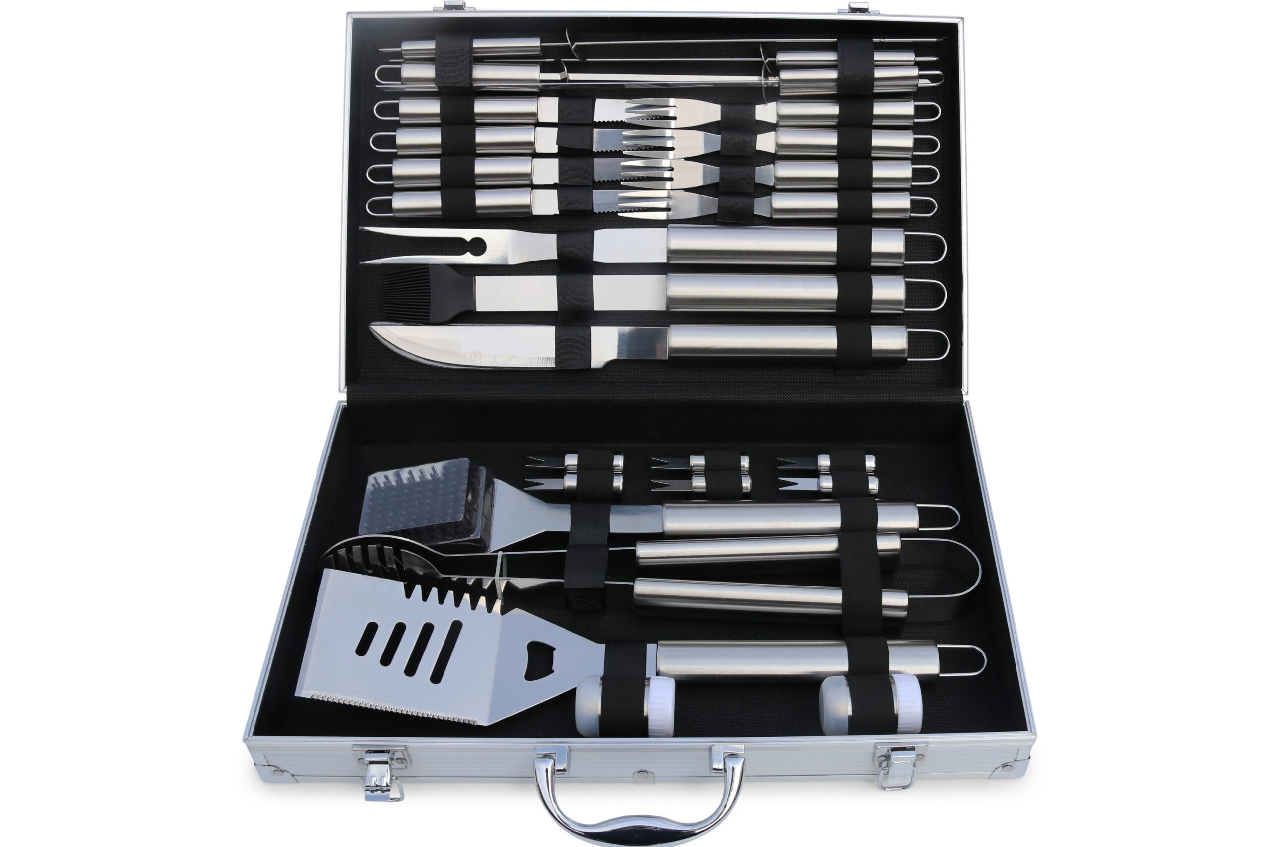 Grillausvälineet 26 osaa Hopea - Metalcraft