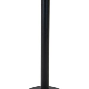 House Nordic Bolzano baaripöytä 70 cm marmori/musta