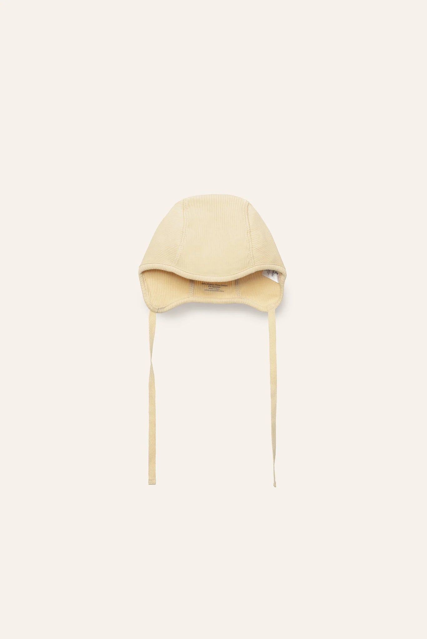 Baby Helmet Hat Light Yellow