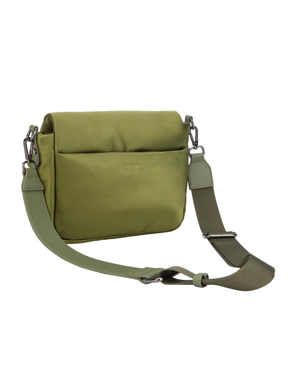 Cayman Pocket Puffer Shiny Twill Green Land