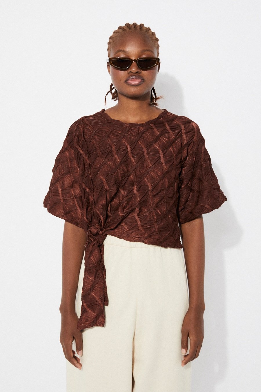 Cadi Top Brown