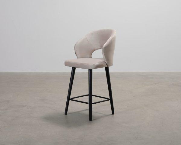Richmond Interiors Savoy baarituoli harmaanbeige