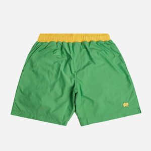 Color Block Swim Shorts Green