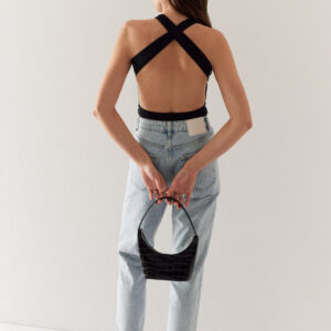 Cross Cut Body Black
