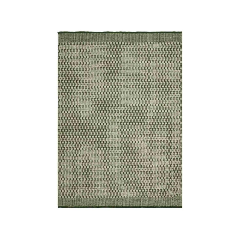 Chhatwal & Jonsson Mahi matto Green/off white 170 x 240 cm