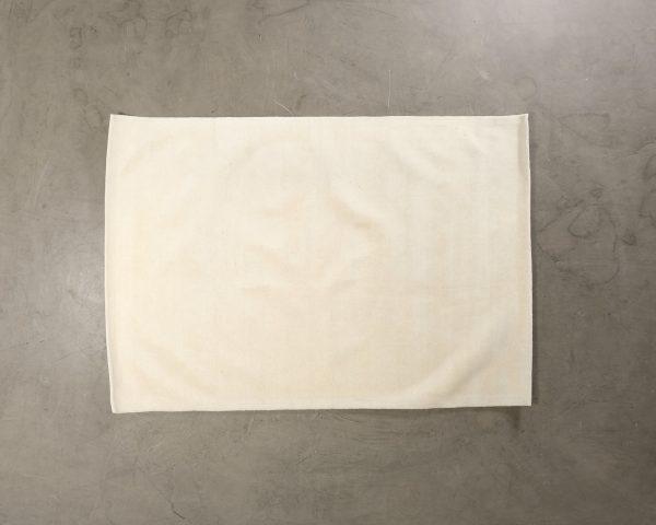 Layered Wool Border villamatto valkoinen 185 x 270 cm