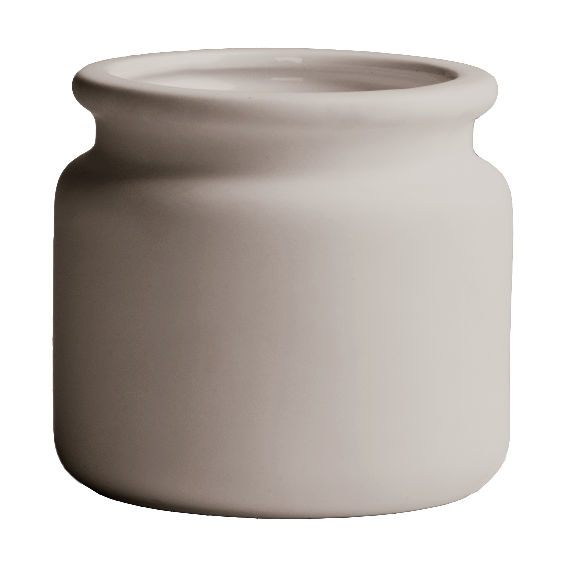DBKD Pure ruukku, mole (harmaa) Mini, Ø 10 cm
