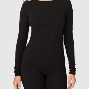 Hillevi Cashmere Top Black