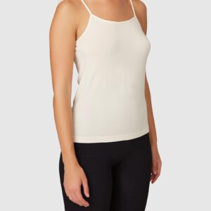 Emmy Cashmere Singlet Ivory