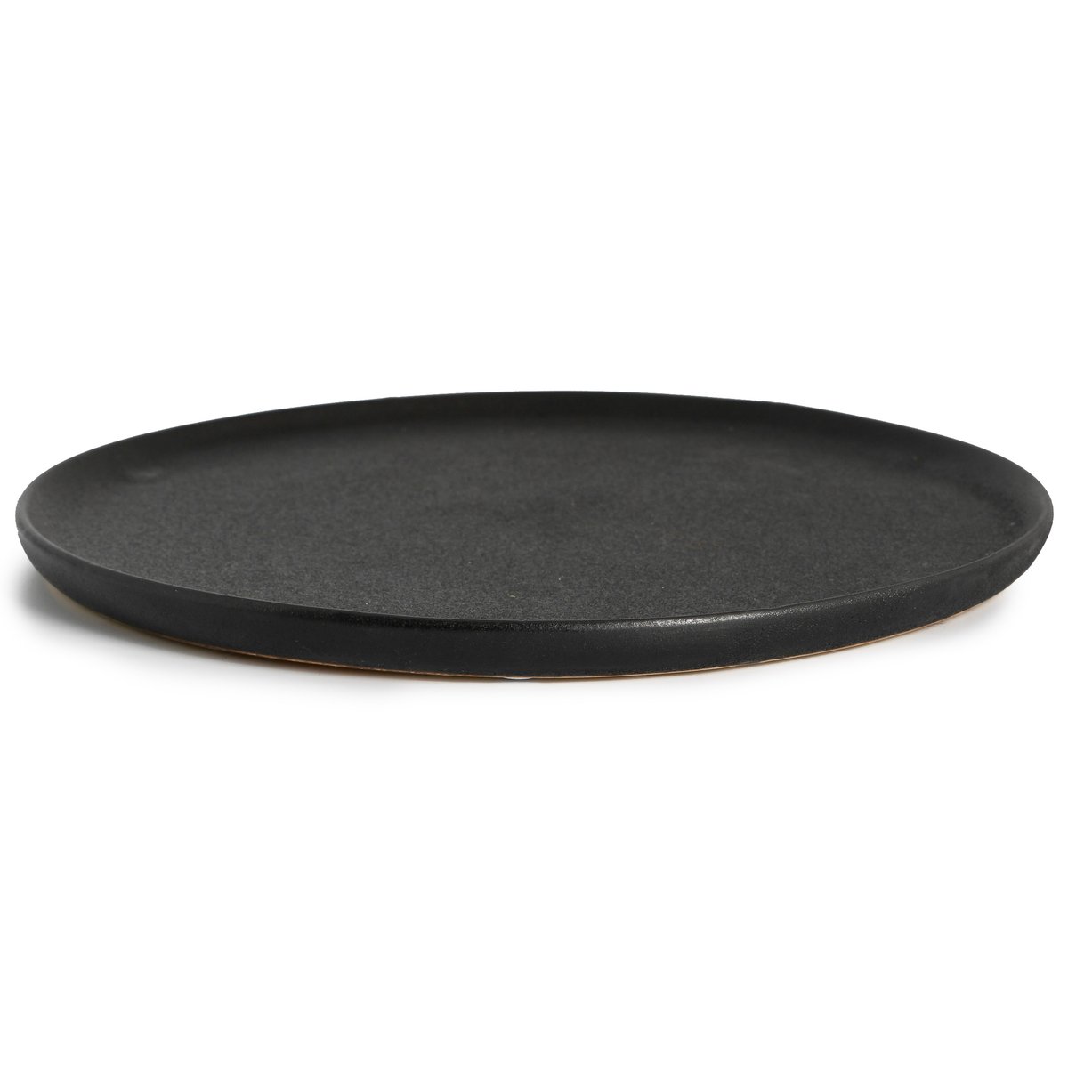 Byon Raw Black lautanen Ø 27 cm Musta