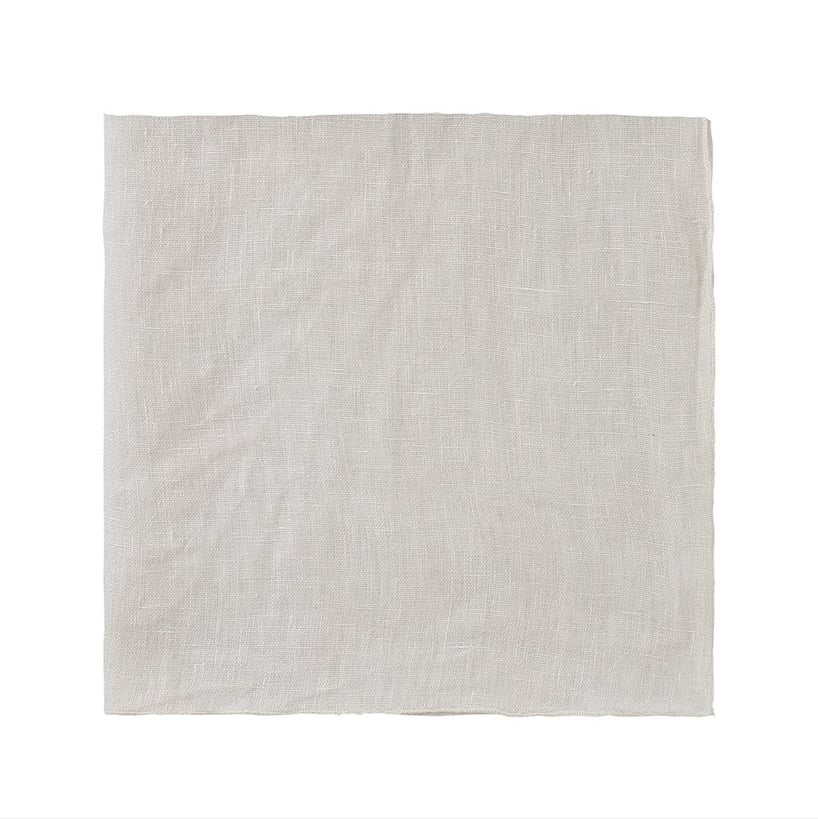 blomus Lineo-pellavalautasliina 42x42 cm Moonbeam