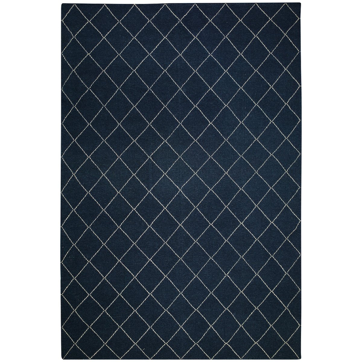 Chhatwal & Jonsson Diamond matto 230x336 cm Sinisen sekoitus-luonnonvalkoinen