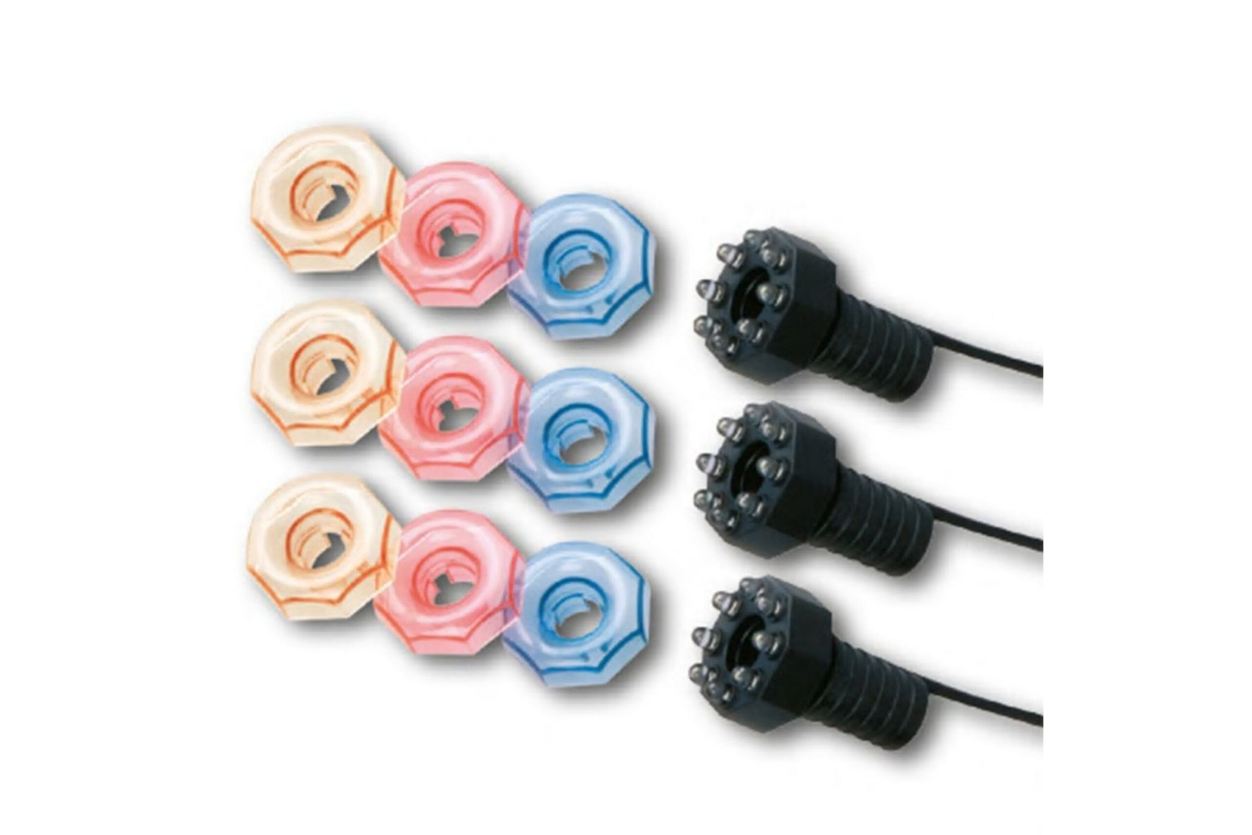 Ubbink Vedenalainen lampivalo MiniBright 3x8 LED 1354019 - Musta