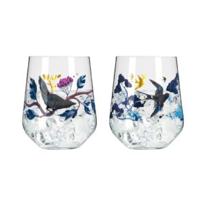 Botanic glamour -juomalasit 2 kpl