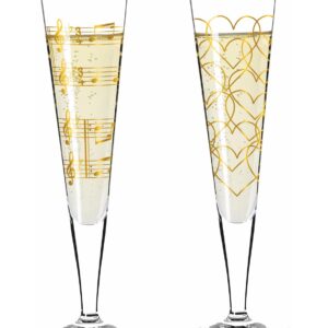 Goldnacht heart and music -samppanjalasi 205 ml