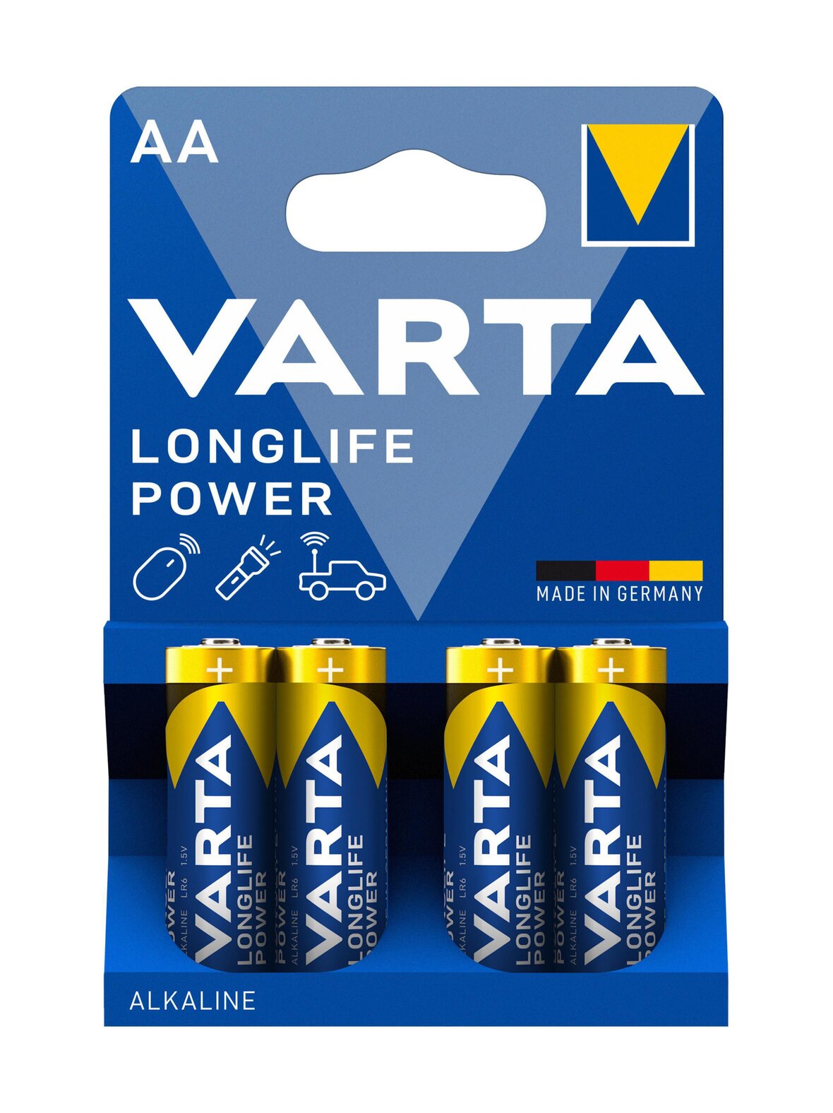 High energy aa 1.5 v -paristo 4 kpl