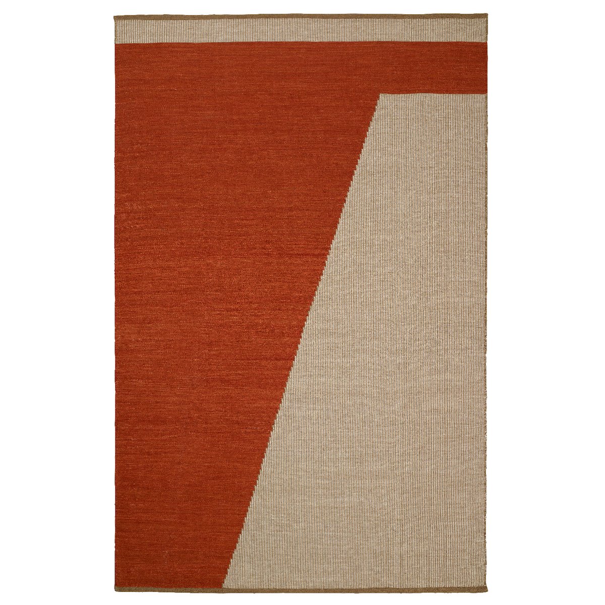 Chhatwal & Jonsson Una villamatto, 180 x 270 cm Rust-beige-off white