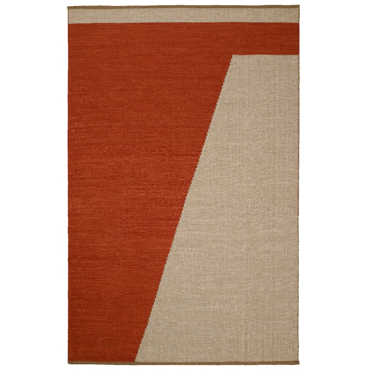 Chhatwal & Jonsson Una villamatto, 230 x 320 cm Rust-beige-off white