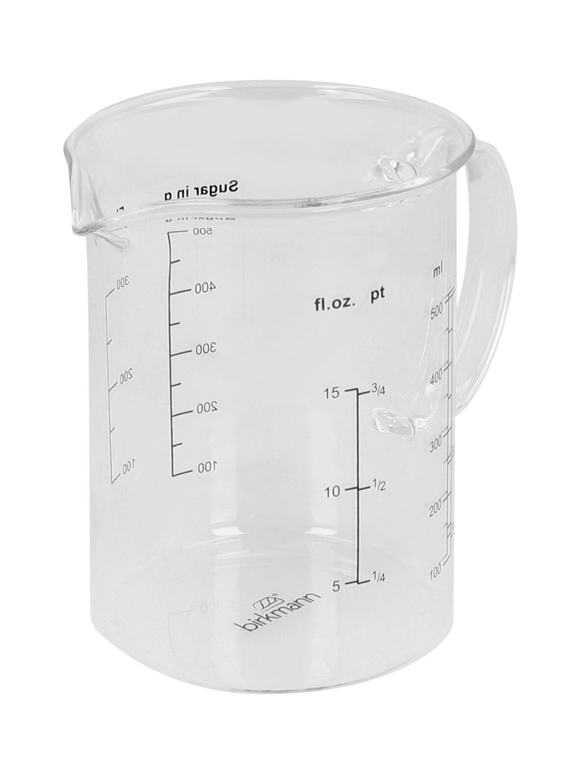 Cause we care -lasinen mittakannu 500 ml