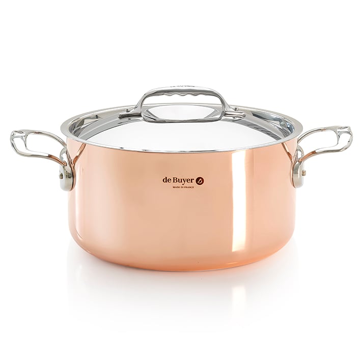 De Buyer Prima Matera kattila kannella induktio 28 cm