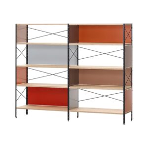 Eames storage unit esu -kirjahylly 179,5 x 42 x 148 cm