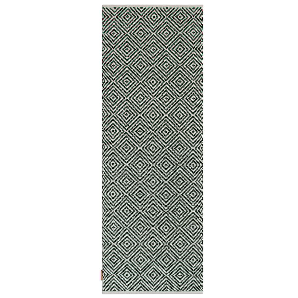 Formgatan Diamond matto 70x200 cm Green