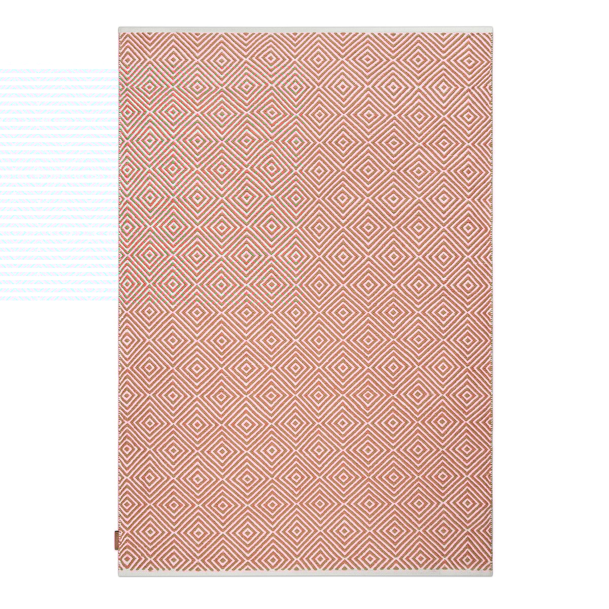 Formgatan Diamond matto 140x200 cm Burnt orange