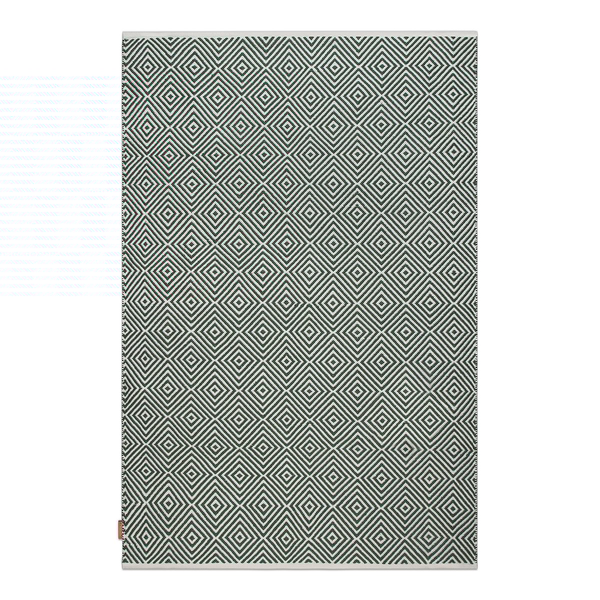 Formgatan Diamond matto 140x200 cm Green