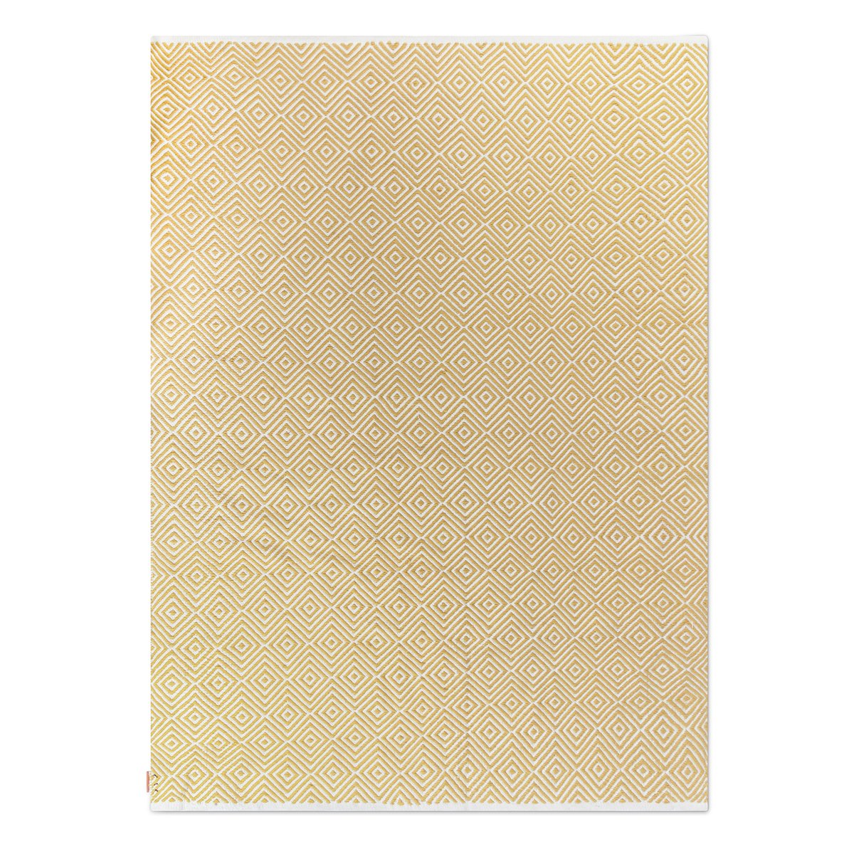 Formgatan Diamond matto 170x230 cm Yellow