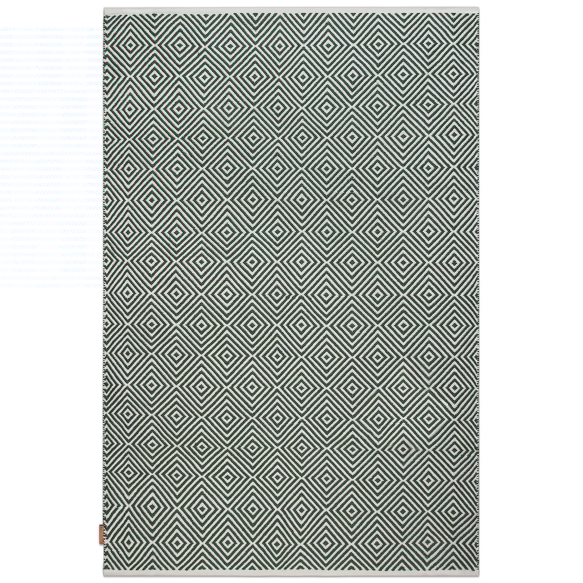 Formgatan Diamond matto, 200 x 300 cm Green