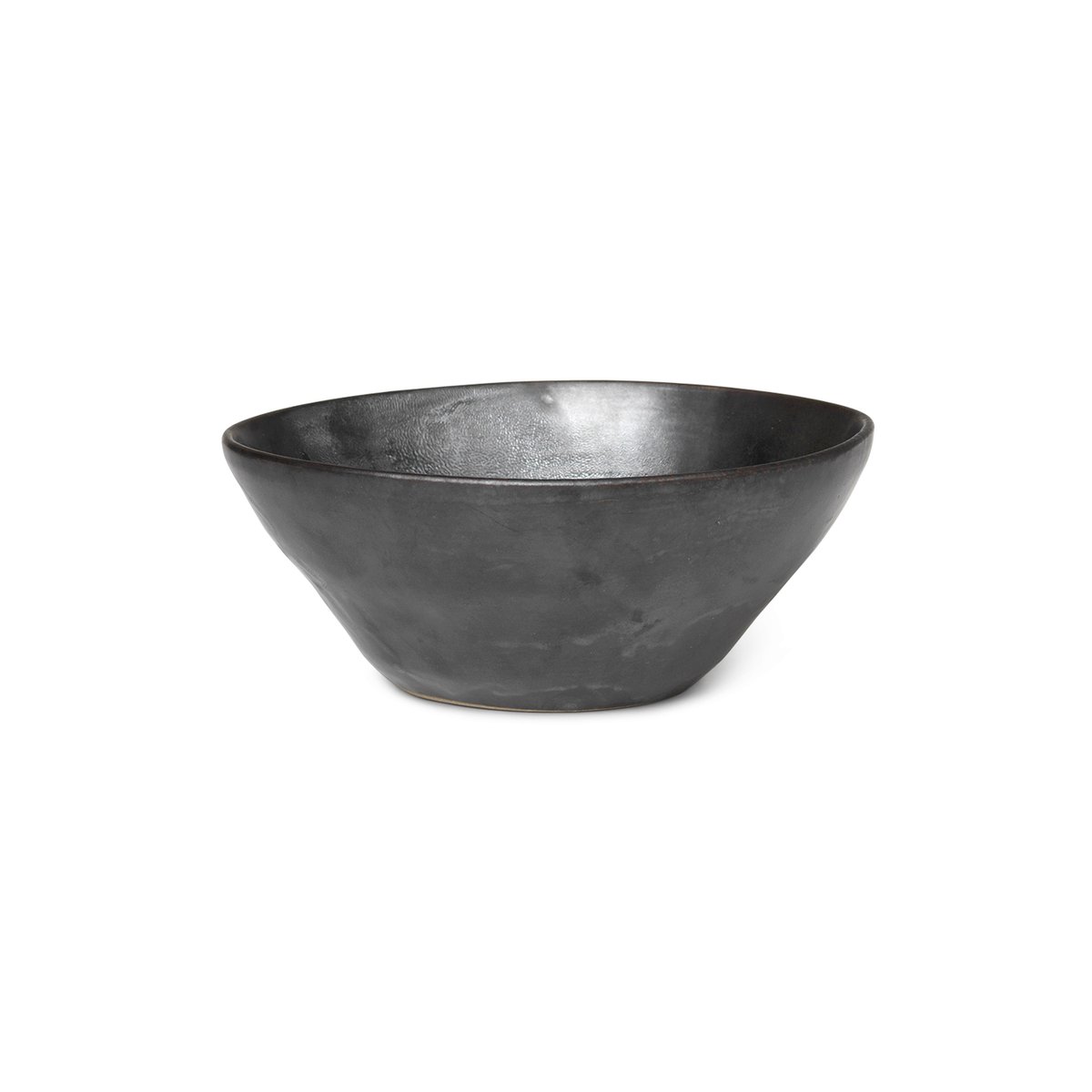 Ferm Living Flow kulho 14,5 cm Musta