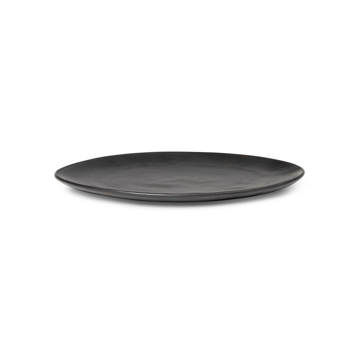 Ferm Living Flow lautanen 22 cm Musta