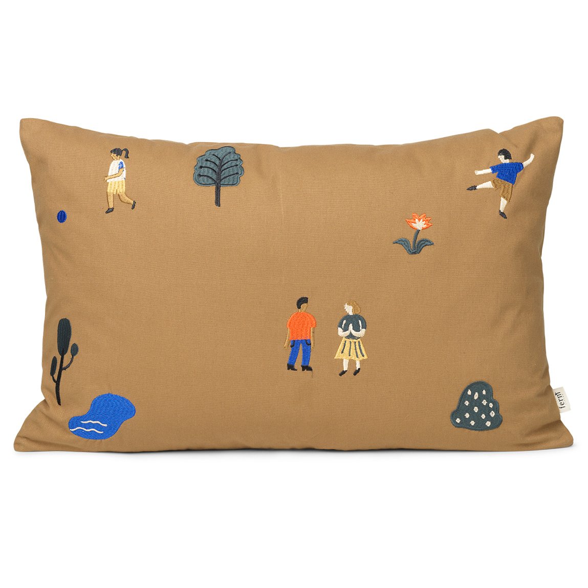Ferm Living The Park tyyny 40x60 cm Sugar kelp