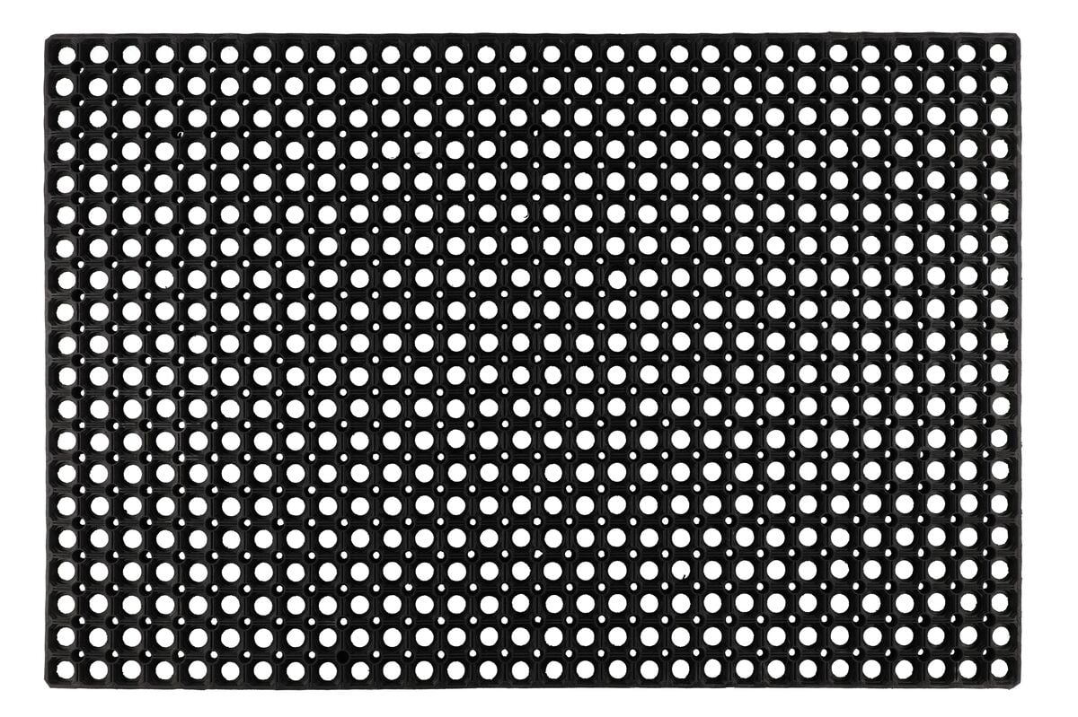 4Living Kumikennomatto 80x120 cm musta