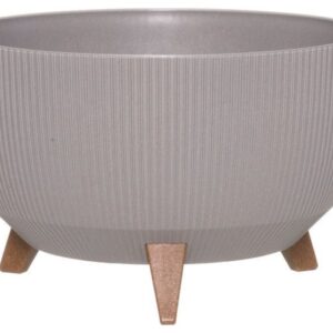 4Living Roma Line ECO jalallinen ruukku Ø40 cm harmaa