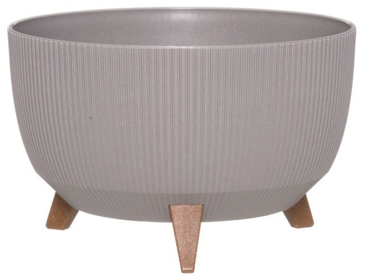 4Living Roma Line ECO jalallinen ruukku Ø40 cm harmaa