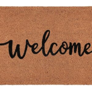 4Living Welcome kynnysmatto 45x75 cm ruskea/musta