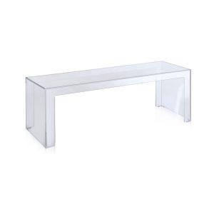 Kartell Invisible sivupöytä 40 x 120 cm