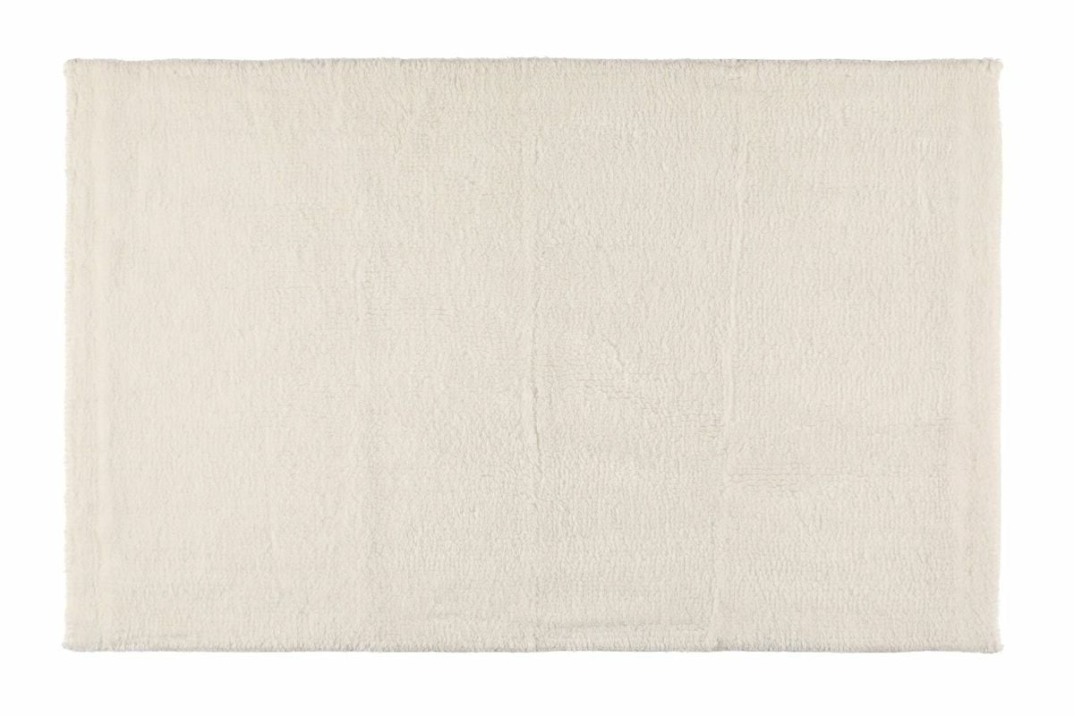 4Living Bamboo kylpyhuonematto 70x120 cm valkoinen