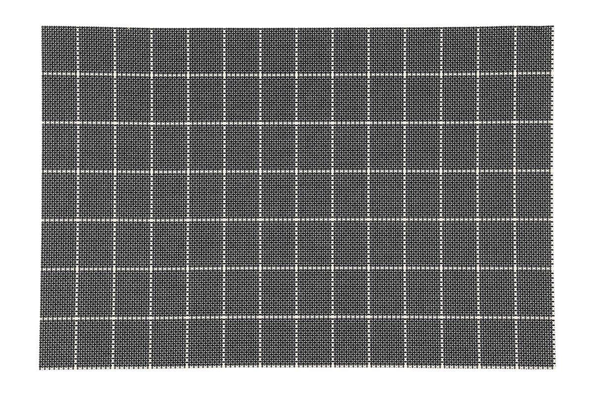 4Living Check pöytätabletti 30x45 cm musta