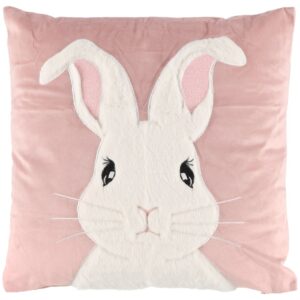 4Living Honey Bunny koristetyyny 45x45 cm vaaleanpunainen