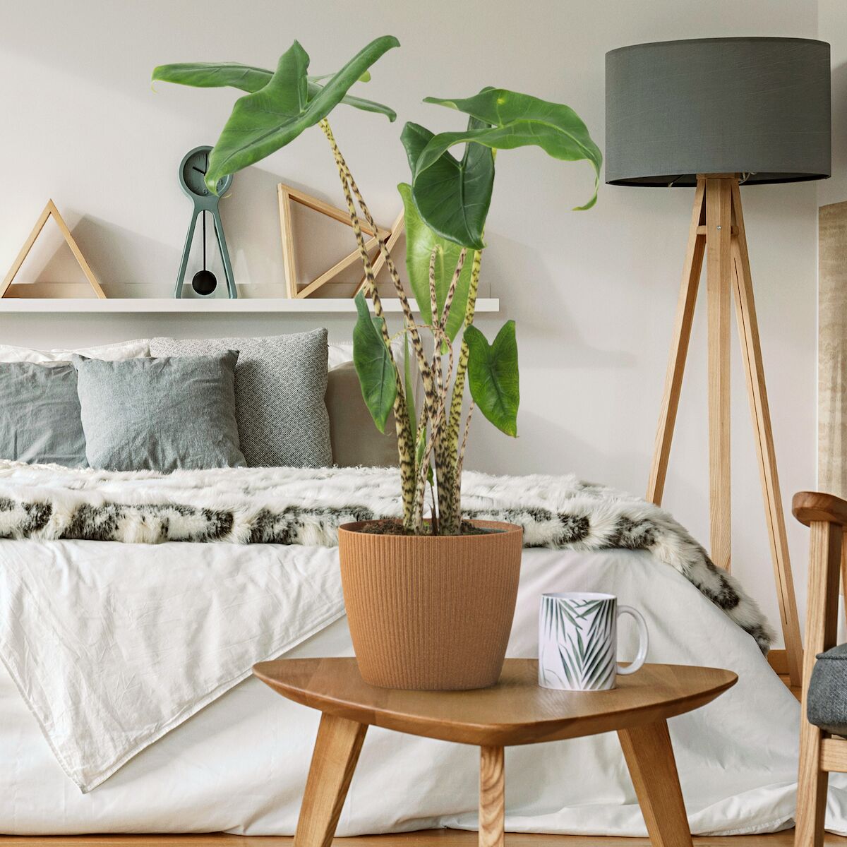 4Living Magnolia ECO ruukku Ø30 cm ruskea