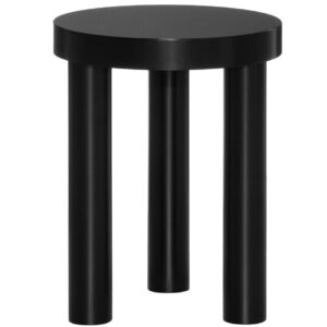 4Living Pillar sivupöytä Ø40 cm musta