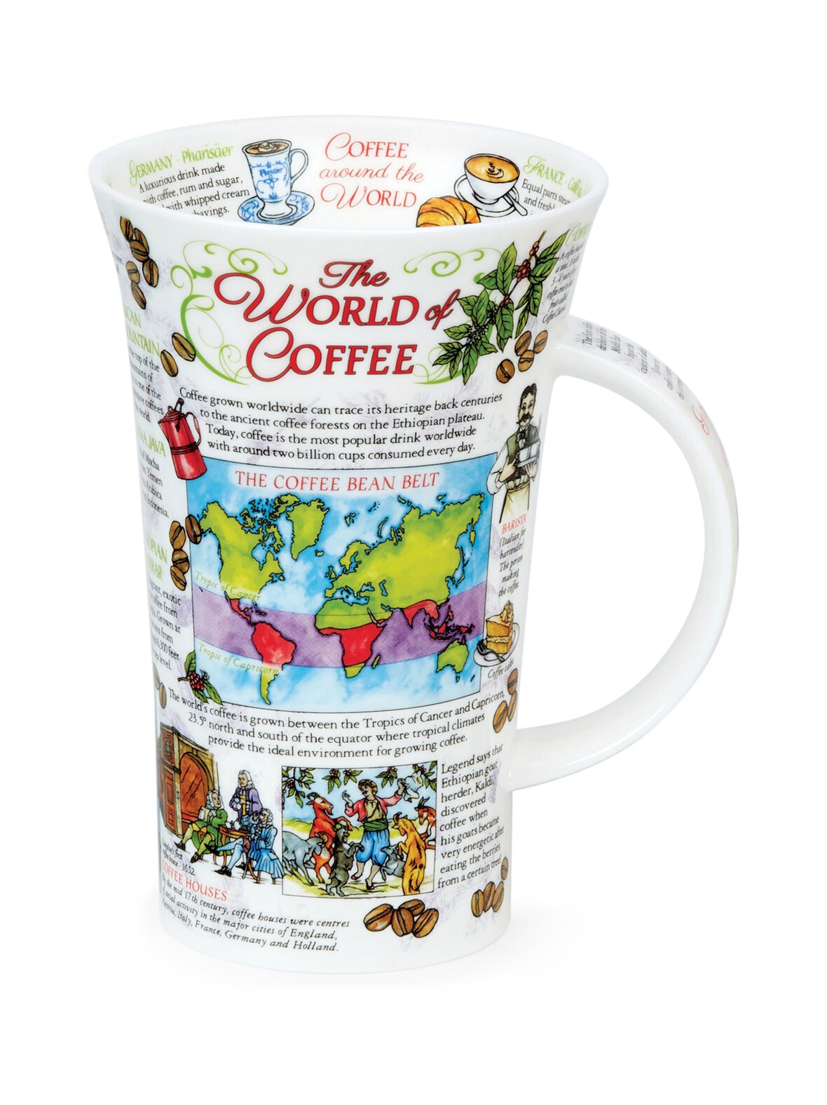 Glencoe world of coffee -muki