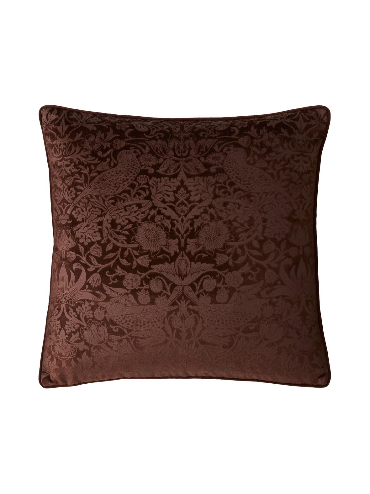 Cushion strawberry thief embossed -sisustustyyny 50 x 50 cm